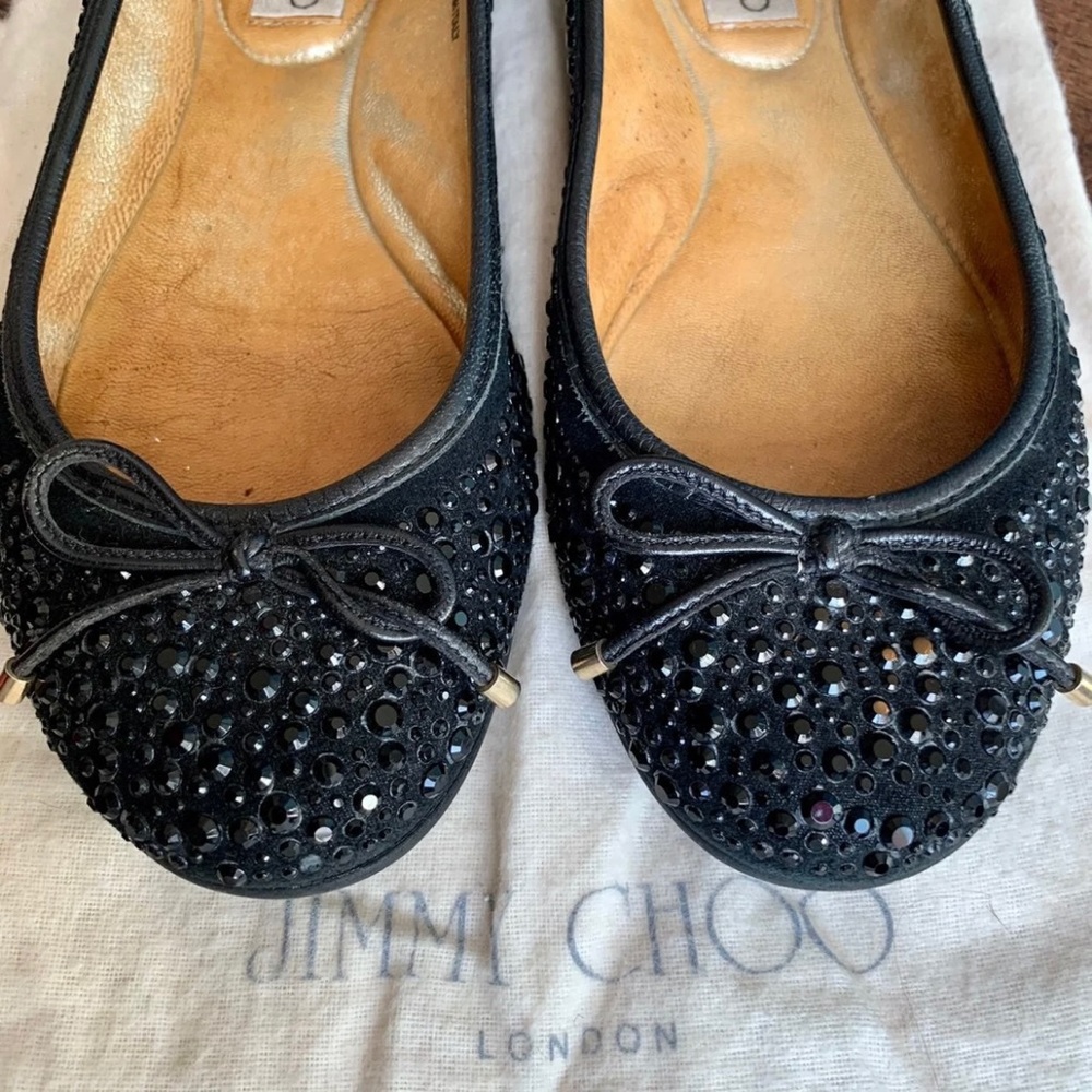 Jimmy choo ballerina flats super comfortable